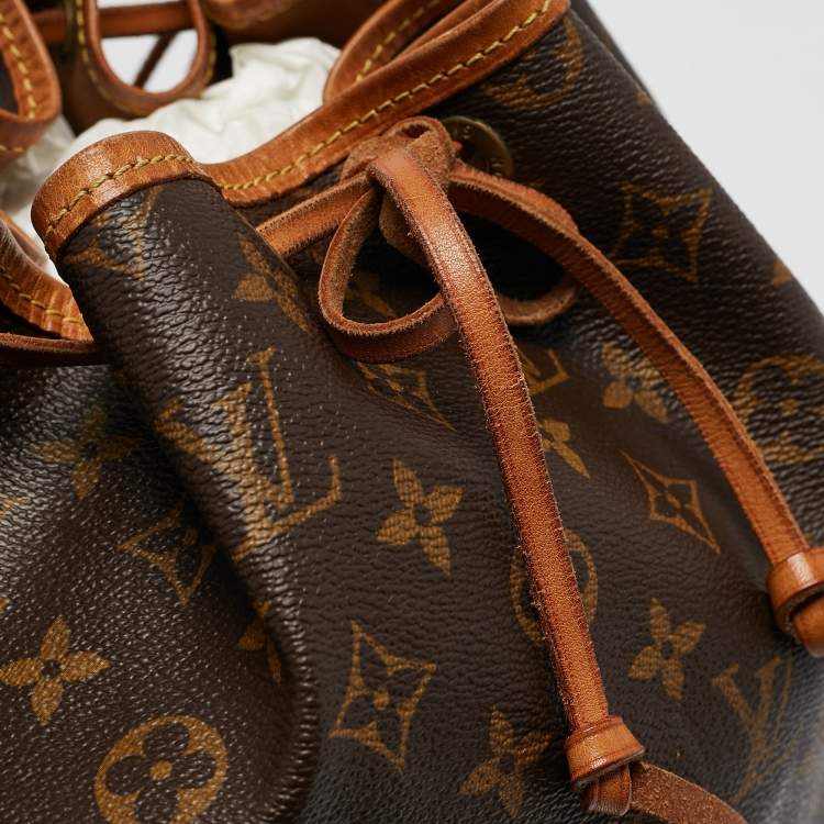 Pre Owned Louis Vuitton Monogram Canvas and Leather Noe Bag