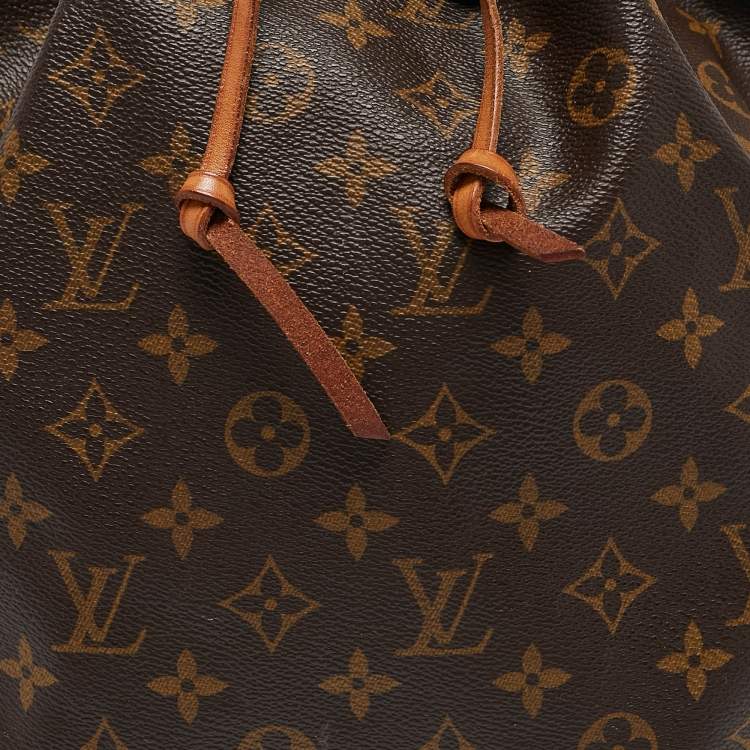 Pre Owned Louis Vuitton Monogram Canvas and Leather Noe Bag