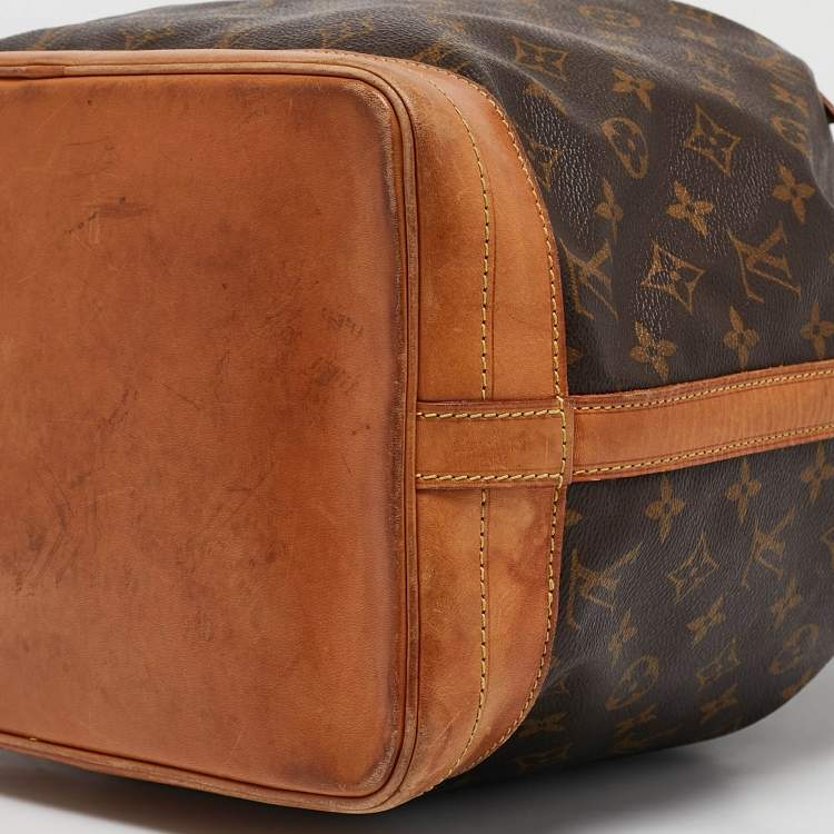 Pre Owned Louis Vuitton Monogram Canvas and Leather Noe Bag