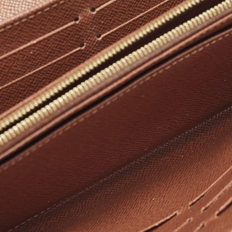 Pre Owned Louis Vuitton Monogram Canvas Sarah Wallet