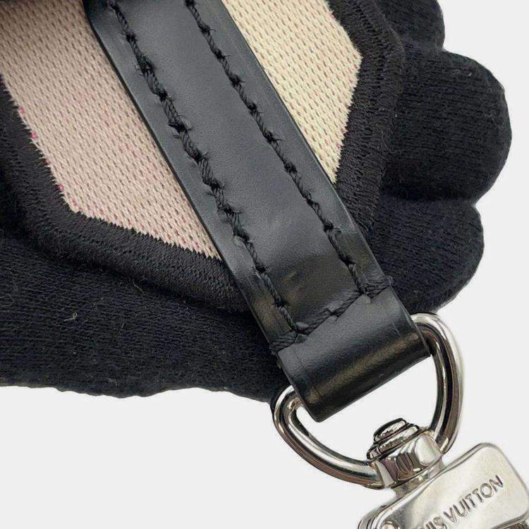 Pre Owned Louis Vuitton Noir Epi Leather Alma BB Bag
