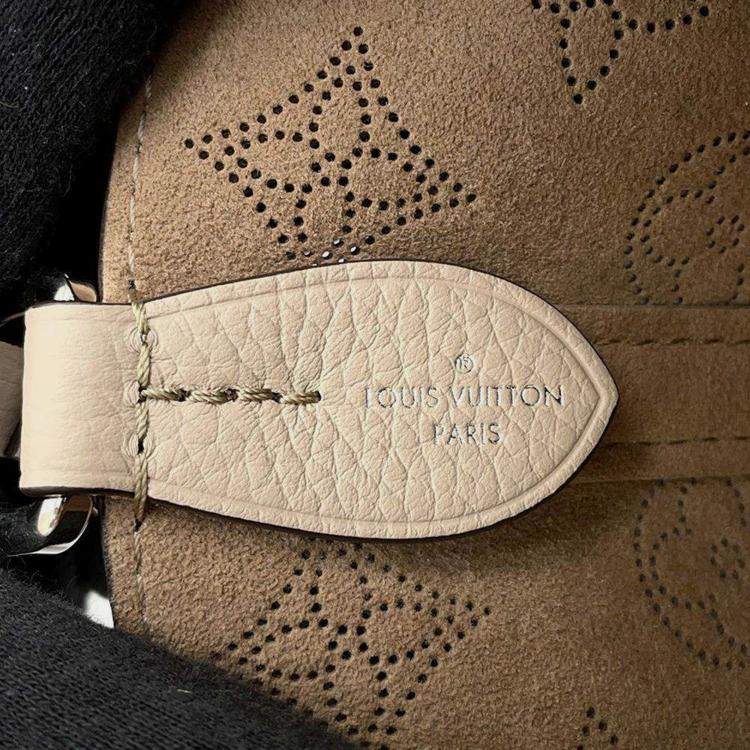 Pre Owned Louis Vuitton Monogram Mahina Blossom Galet PM Bag