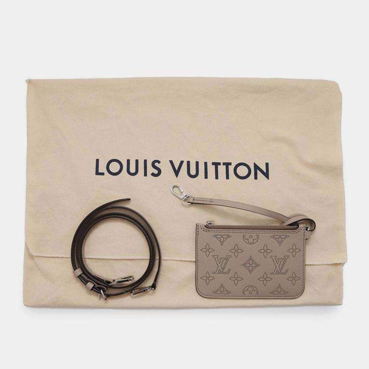 Pre Owned Louis Vuitton Monogram Mahina Blossom Galet PM Bag
