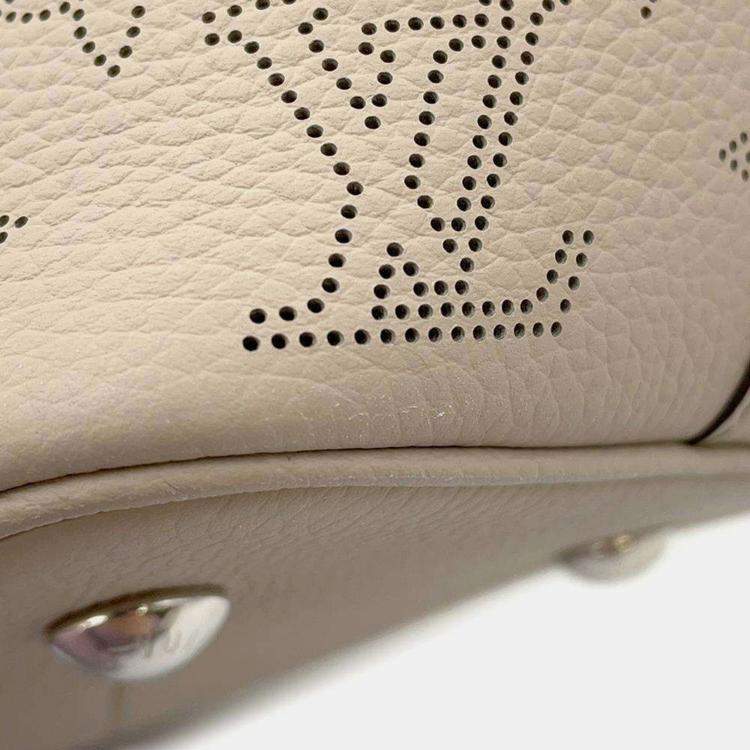Pre Owned Louis Vuitton Monogram Mahina Blossom Galet PM Bag