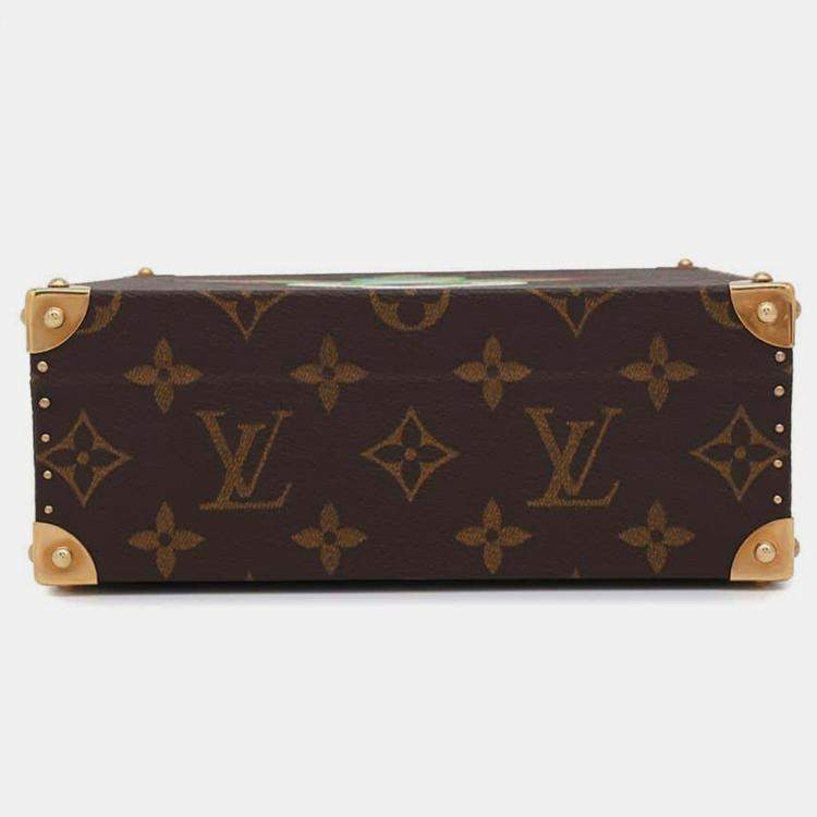 Pre Owned Louis Vuitton Monogram Murakami Canvas Jewelry Box Limited Edition Bag