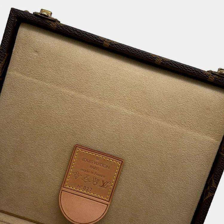 Pre Owned Louis Vuitton Monogram Murakami Canvas Jewelry Box Limited Edition Bag
