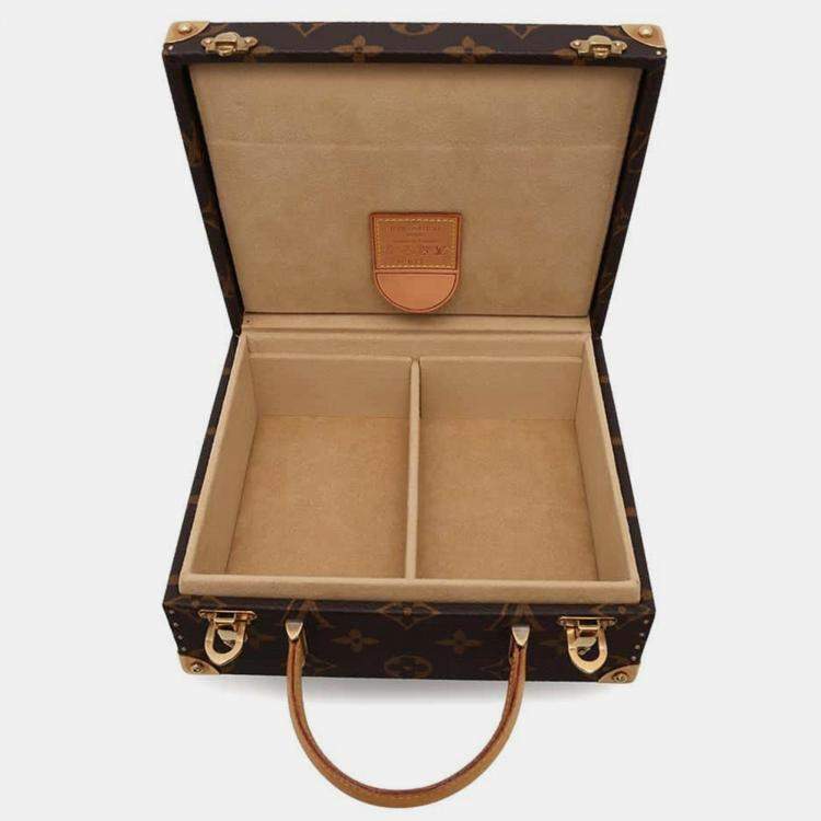 Pre Owned Louis Vuitton Monogram Murakami Canvas Jewelry Box Limited Edition Bag