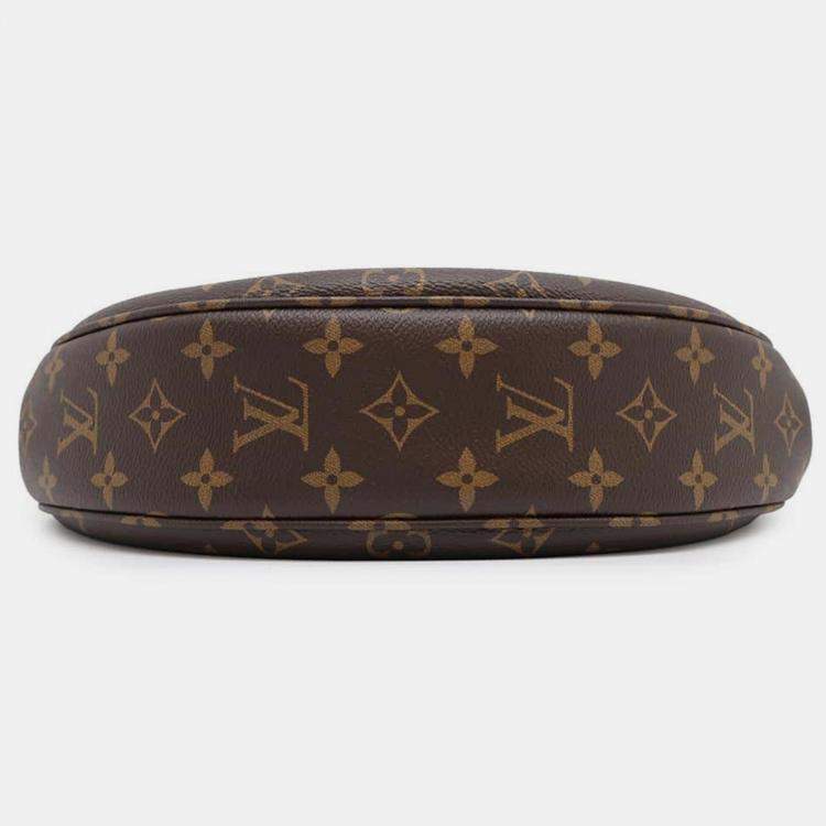 Pre Owned Louis Vuitton Brown Monogram Looping Bag
