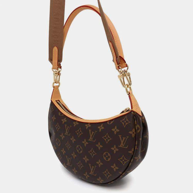 Pre Owned Louis Vuitton Brown Monogram Looping Bag
