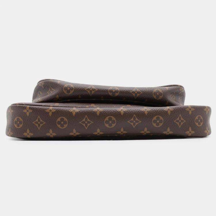 مملوكة مسبقًا Louis Vuitton Brown Monogram Multi Pochette Accessoires Bag