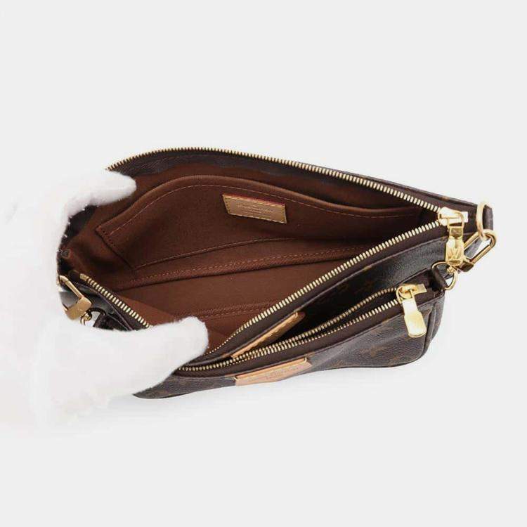 مملوكة مسبقًا Louis Vuitton Brown Monogram Multi Pochette Accessoires Bag