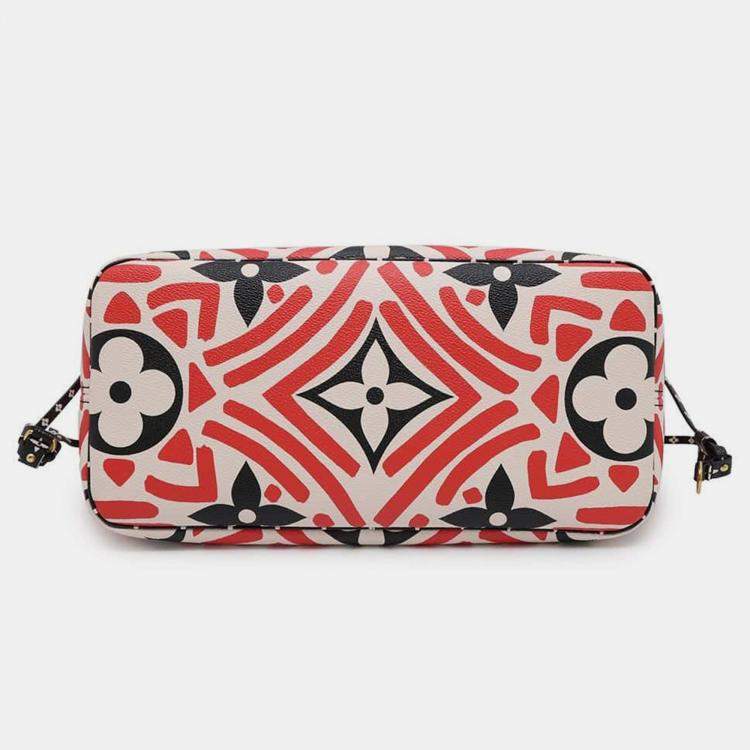 Pre Owned Louis Vuitton Tricolour Monogram Giant Lv Crafty Neverfull MM Bag