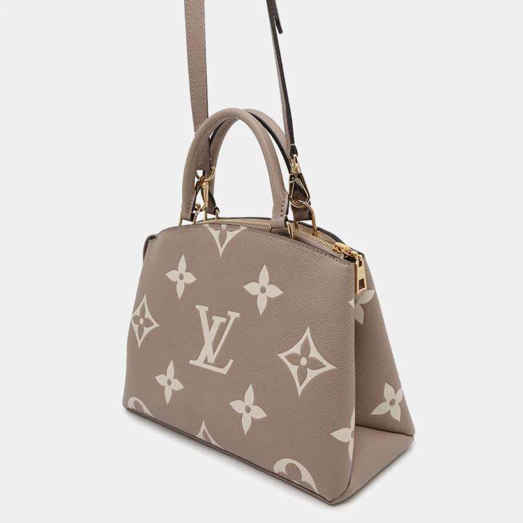 Pre Owned Louis Vuitton Bicolor Monogram Empreinte Leather Petit Palais PM Bag
