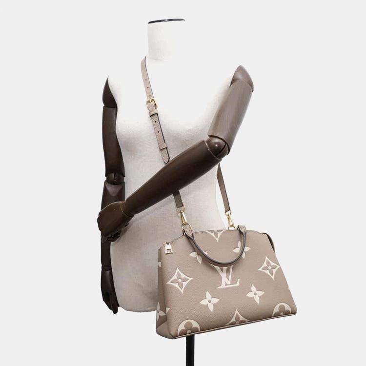 Pre Owned Louis Vuitton Bicolor Monogram Empreinte Leather Petit Palais PM Bag