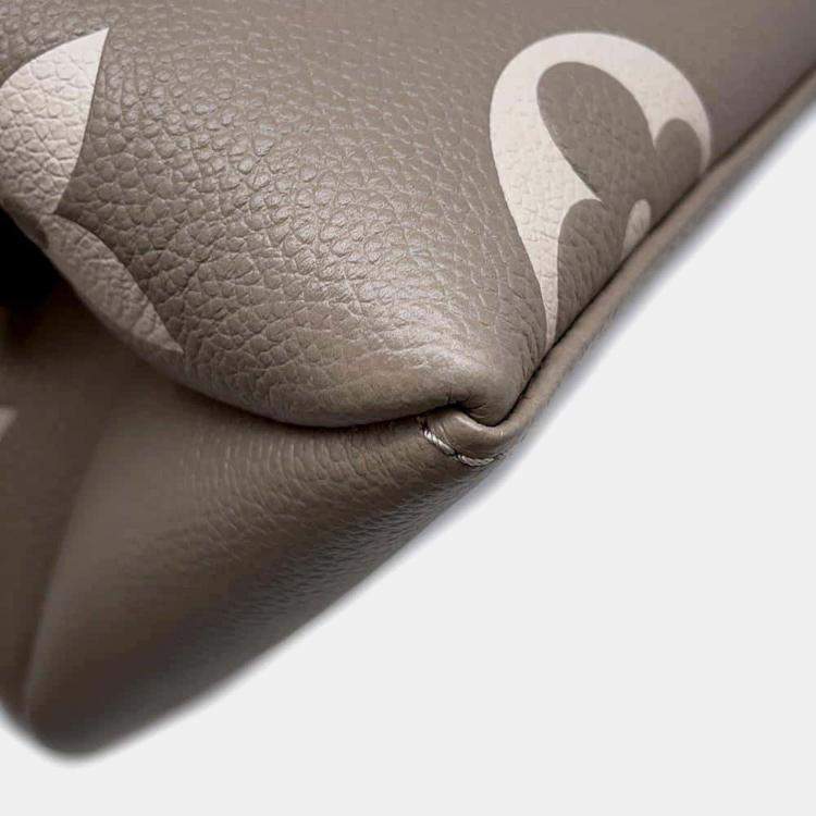 Pre Owned Louis Vuitton Bicolor Monogram Empreinte Leather Petit Palais PM Bag