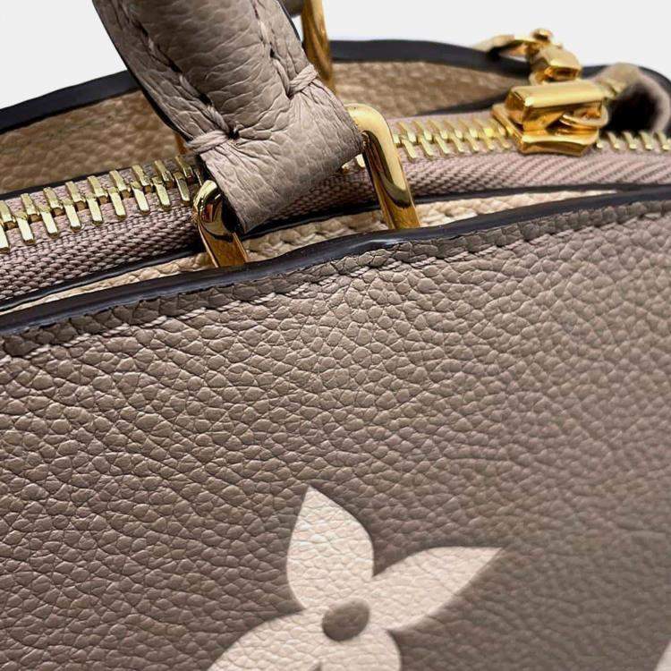 Pre Owned Louis Vuitton Bicolor Monogram Empreinte Leather Petit Palais PM Bag