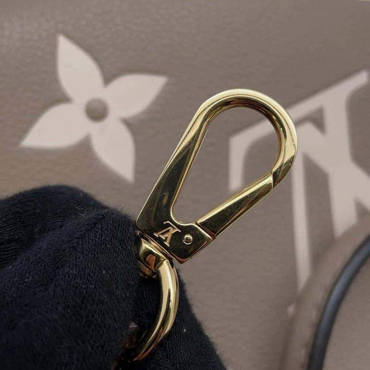 Pre Owned Louis Vuitton Bicolor Monogram Empreinte Leather Petit Palais PM Bag