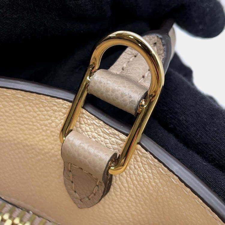 Pre Owned Louis Vuitton Bicolor Monogram Empreinte Leather Petit Palais PM Bag