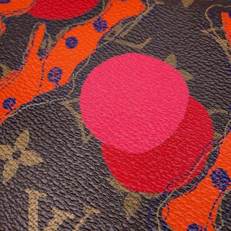 مملوكة مسبقًا Louis Vuitton Brown/Red Monogram Monogram Ramage Speedy 30 Bag