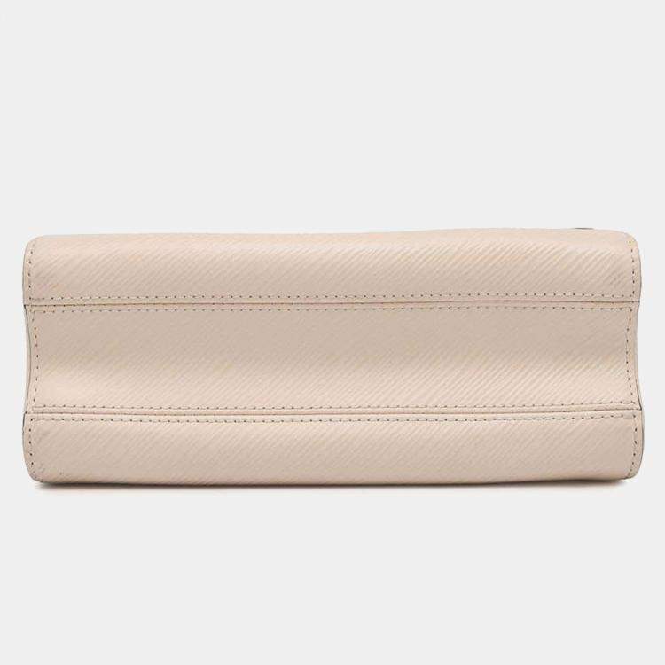 Pre Owned Louis Vuitton Ivory Epi Leather Twist MM Bag