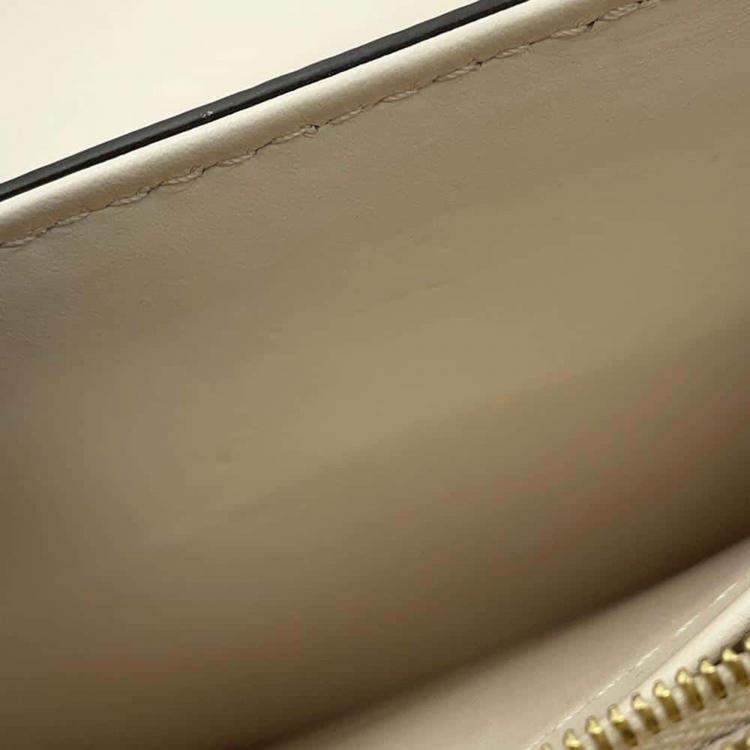 Pre Owned Louis Vuitton Ivory Epi Leather Twist MM Bag