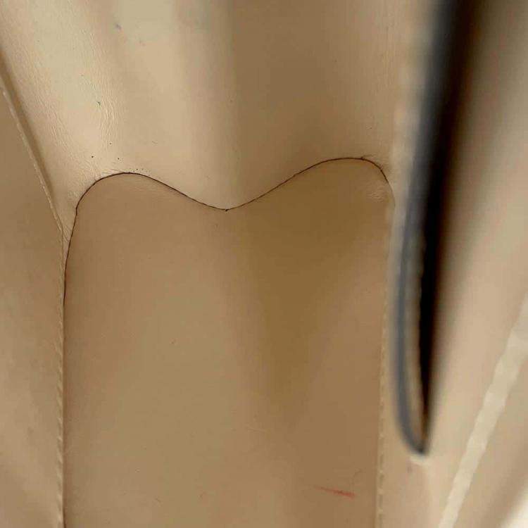 Pre Owned Louis Vuitton Ivory Epi Leather Twist MM Bag