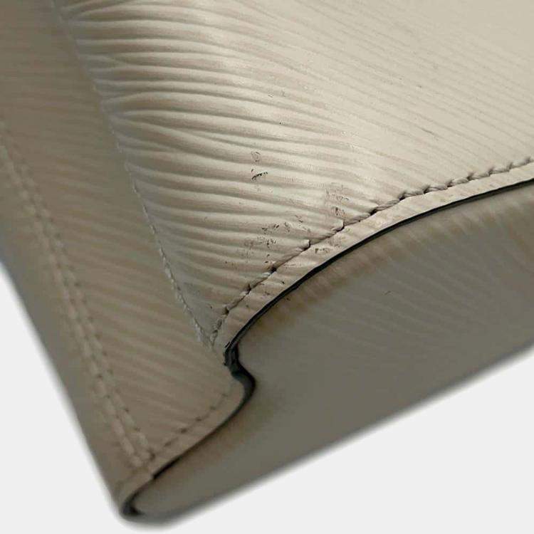Pre Owned Louis Vuitton Ivory Epi Leather Twist MM Bag