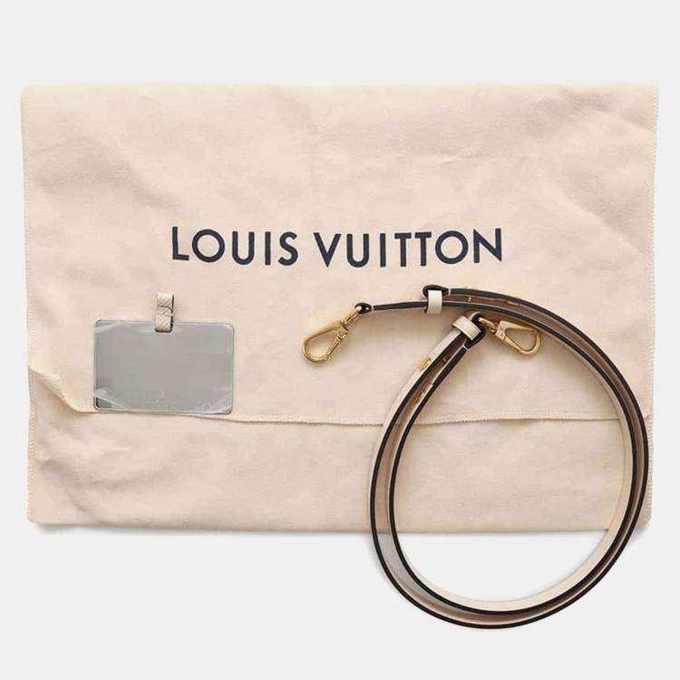 Pre Owned Louis Vuitton Ivory Epi Leather Twist MM Bag