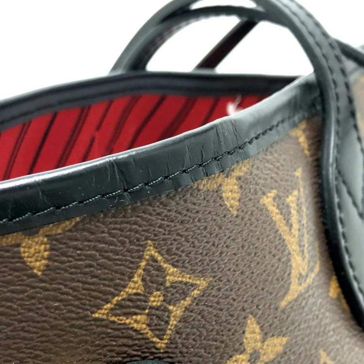 Pre Owned Louis Vuitton Brown Monogram Canvas World Tour Neverfull MM Tote Bag