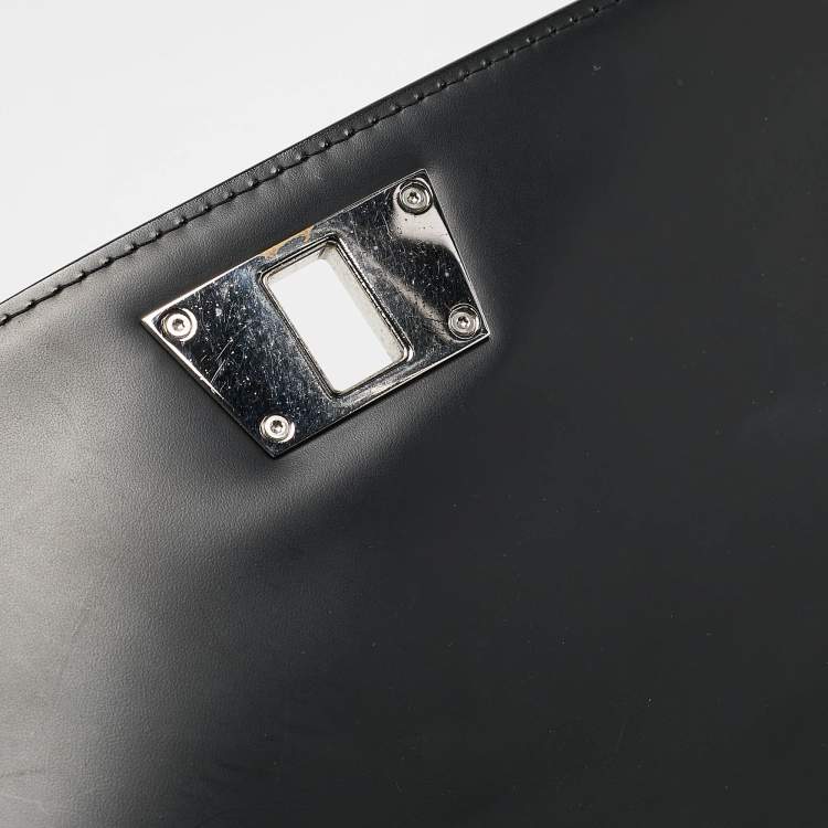 Pre Owned Louis Vuitton Black Epi Leather Sevigne GM Bag