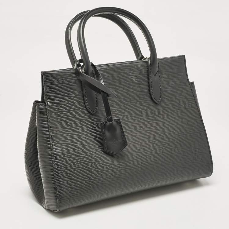 Pre Owned Louis Vuitton Black Epi Leather Marly BB Bag