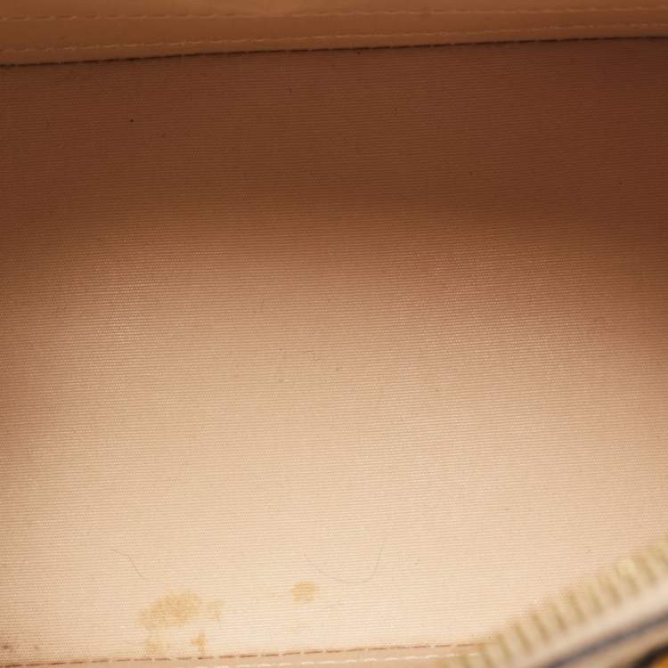 Pre Owned Louis Vuitton Dune Monogram Vernis Alma BB Bag