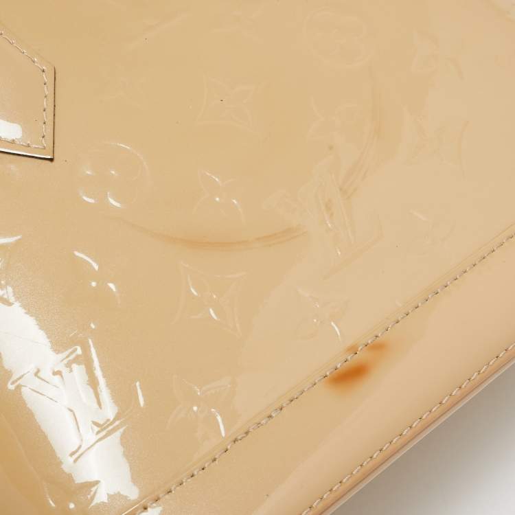 Pre Owned Louis Vuitton Dune Monogram Vernis Alma BB Bag