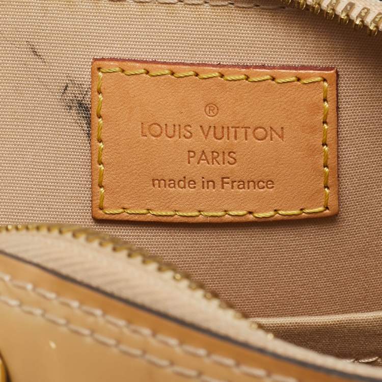 Pre Owned Louis Vuitton Dune Monogram Vernis Alma BB Bag
