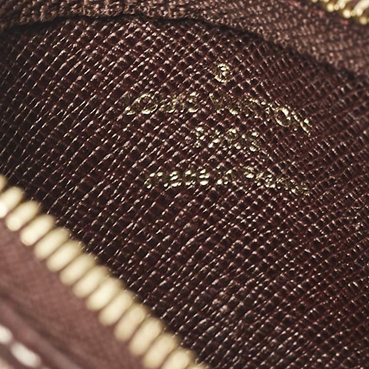 Pre Owned Louis Vuitton Sepia Monogram Idylle Canvas Coin Purse