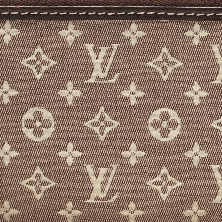 Pre Owned Louis Vuitton Sepia Monogram Idylle Canvas Coin Purse