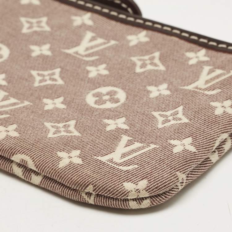 Pre Owned Louis Vuitton Sepia Monogram Idylle Canvas Coin Purse