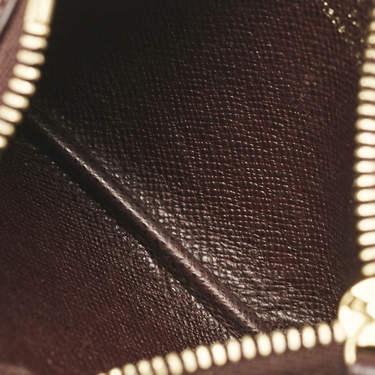 Pre Owned Louis Vuitton Sepia Monogram Idylle Canvas Coin Purse