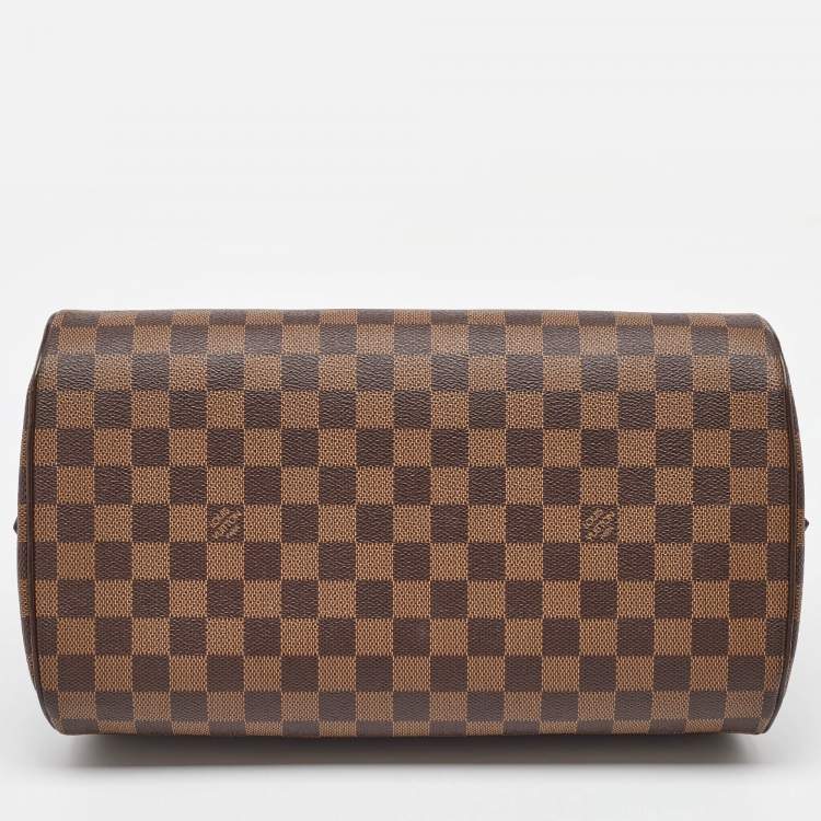 Pre Owned Louis Vuitton Damier Ebene Canvas Ribera MM Bag