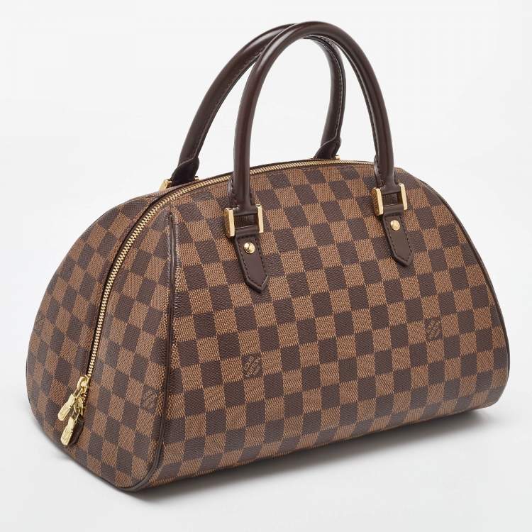 Pre Owned Louis Vuitton Damier Ebene Canvas Ribera MM Bag