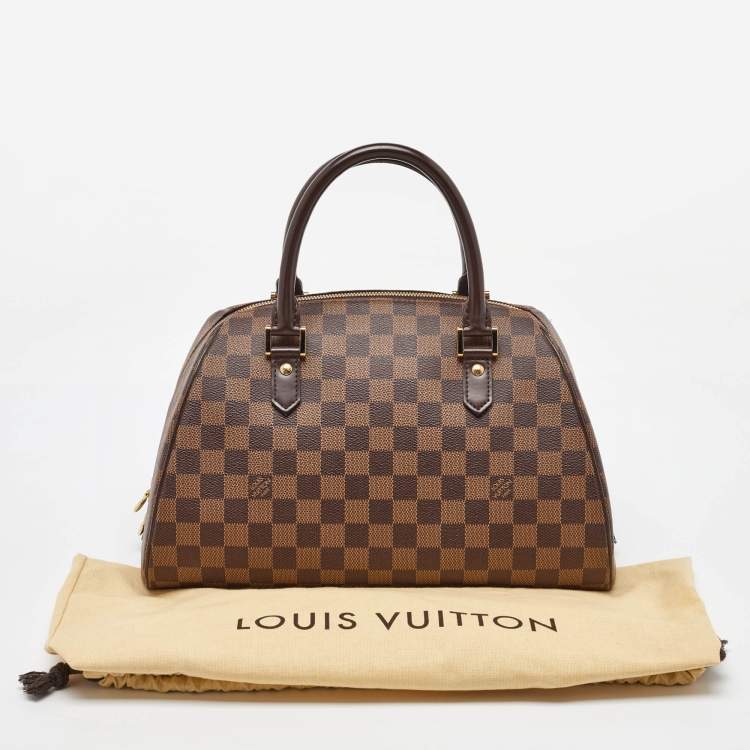 Pre Owned Louis Vuitton Damier Ebene Canvas Ribera MM Bag
