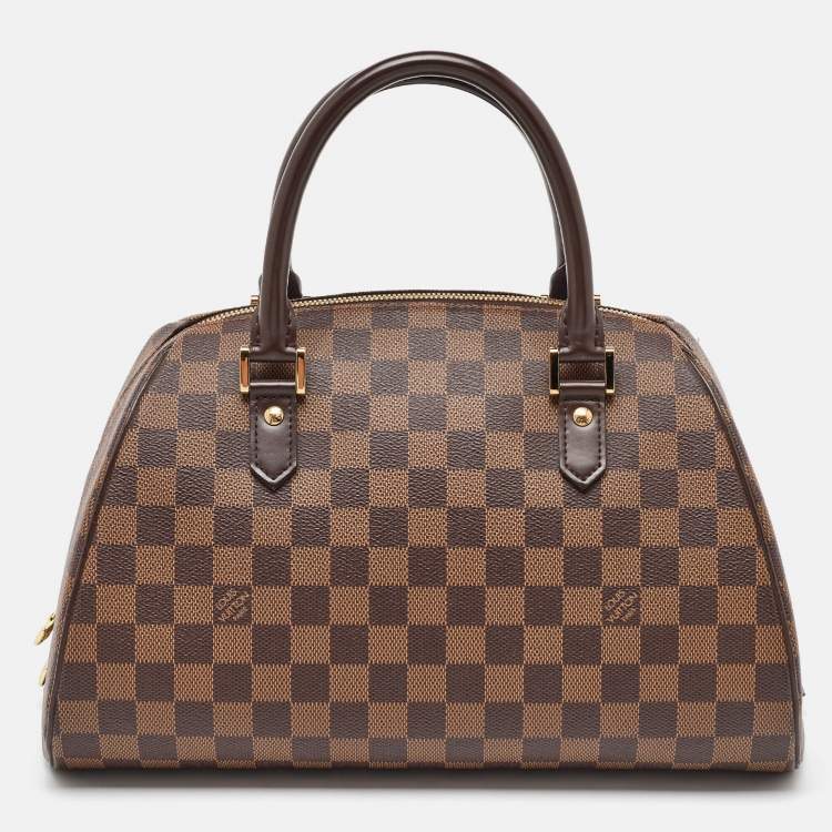 Pre Owned Louis Vuitton Damier Ebene Canvas Ribera MM Bag