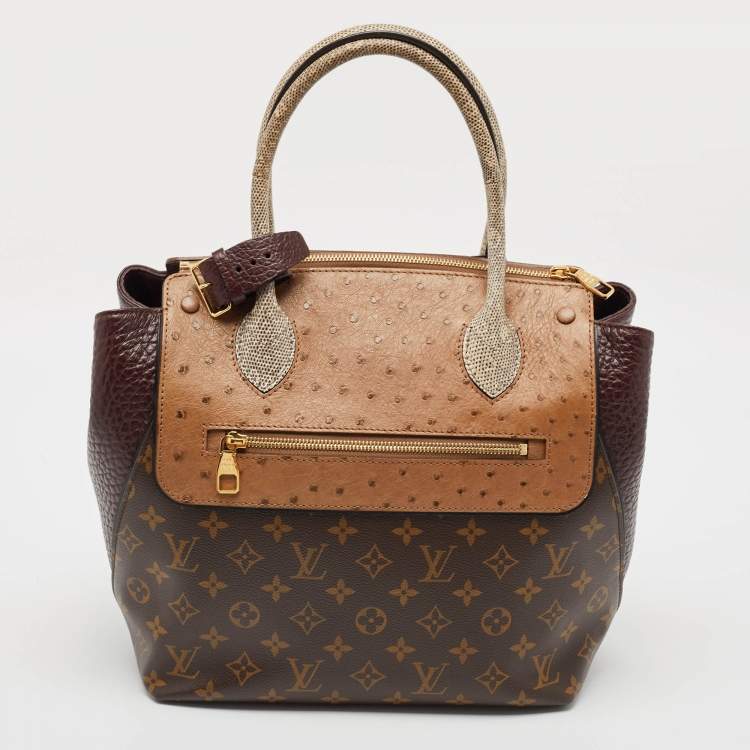 Pre Owned Louis Vuitton Monogram Limited Edition Exotique Majestueux MM Bag