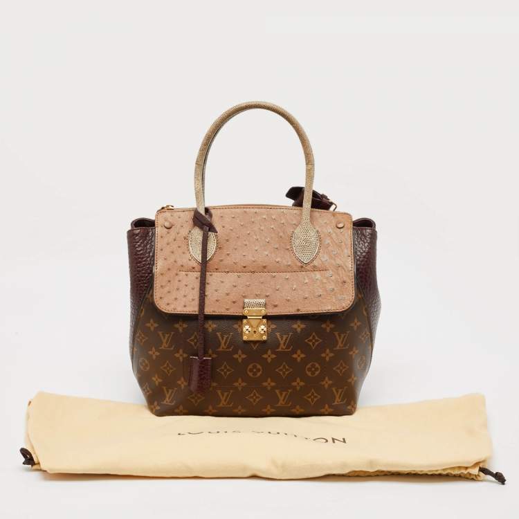 Pre Owned Louis Vuitton Monogram Limited Edition Exotique Majestueux MM Bag
