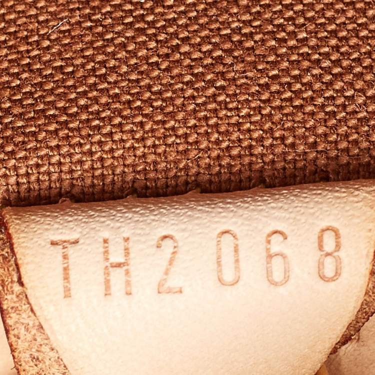 Pre Owned Louis Vuitton Monogram Canvas Ellipse MM Bag