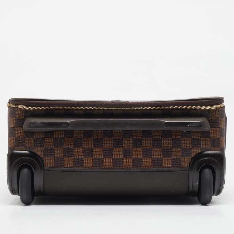Pre Owned Louis Vuitton Damier Ebene Canvas Pegase 55 Luggage
