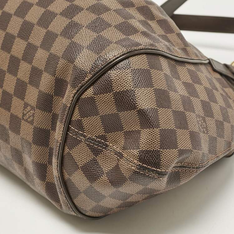 Pre Owned Louis Vuitton Damier Ebene Canvas Sistina GM Bag