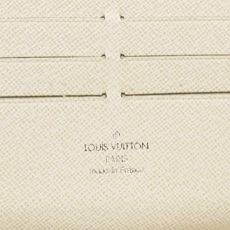 Pre Owned Louis Vuitton Ivory Epi Leather Zippy Wallet