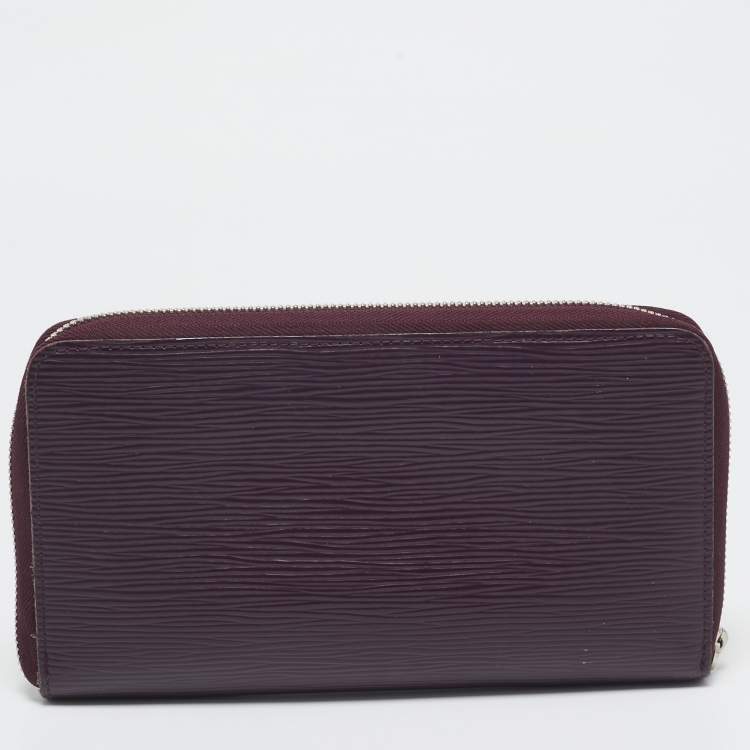 Pre Owned Louis Vuitton Cassis Epi Leather Zippy Organizer Wallet