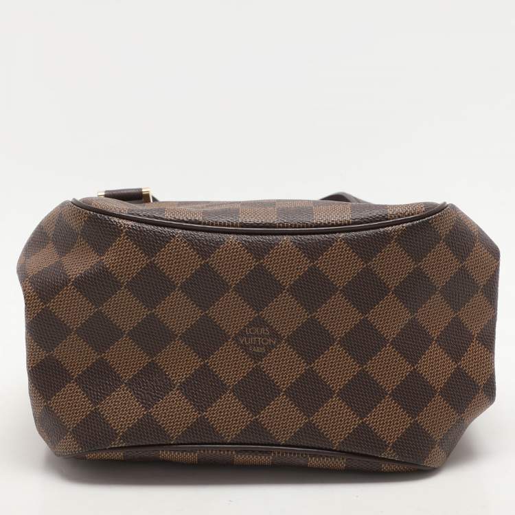 Pre Owned Louis Vuitton Damier Ebene Canvas Belem PM Bag